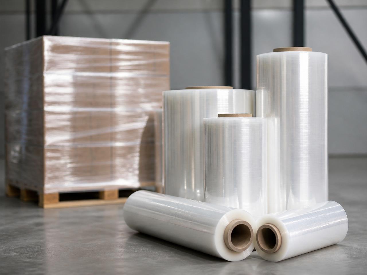 Stretchfolie — industriële verpakking van 123Plastics