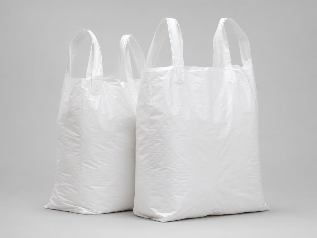 Plastic draagtassen